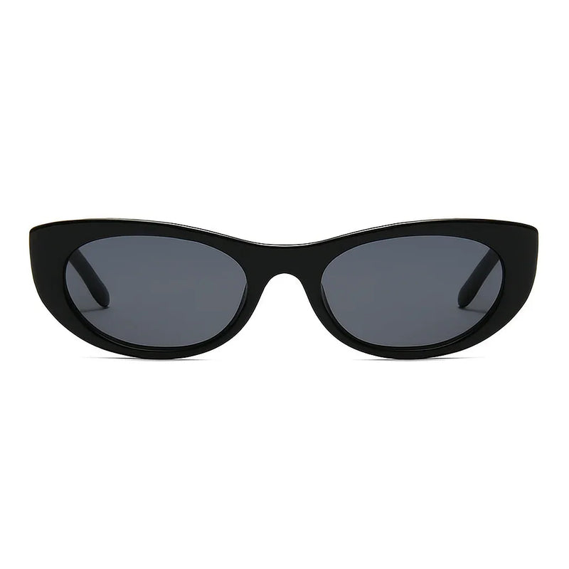 Women's Retro Oval Sunglasses
