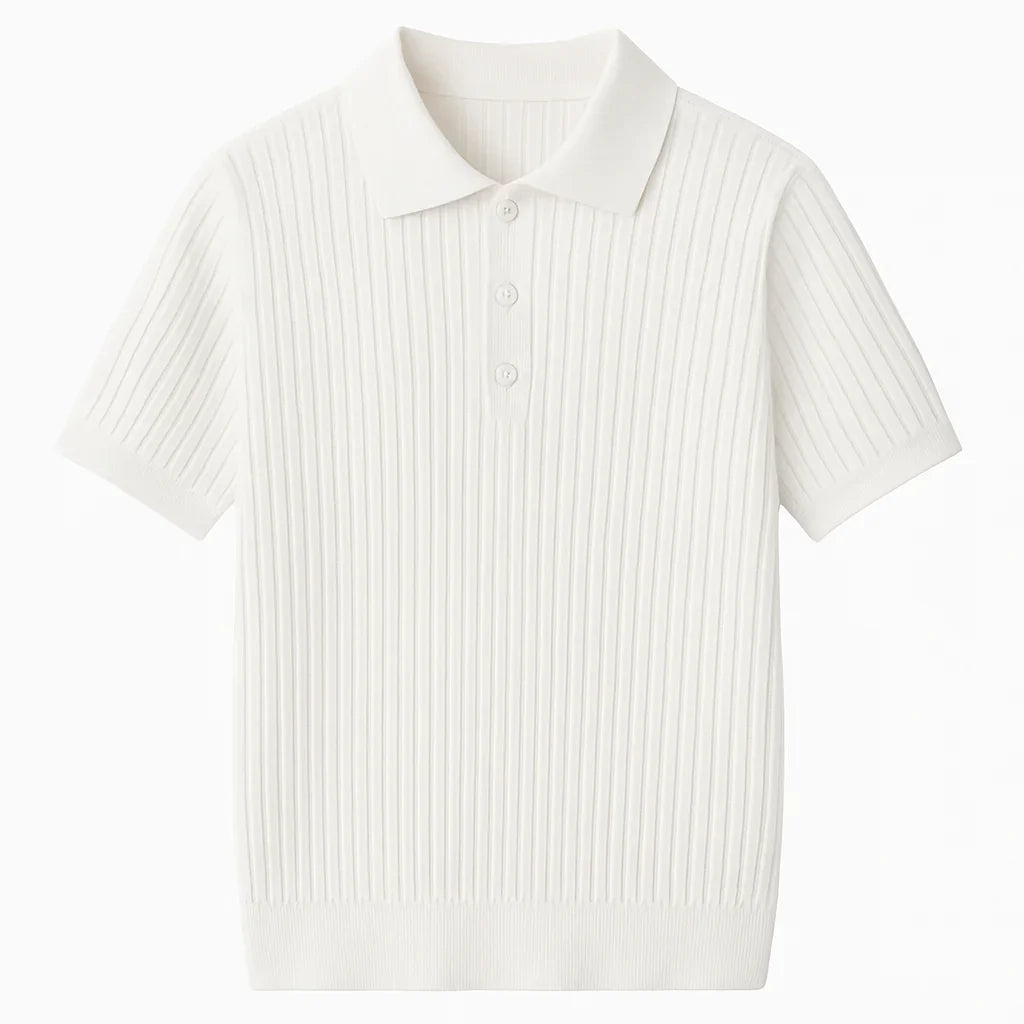 DAMY Essential Ribbed Polo