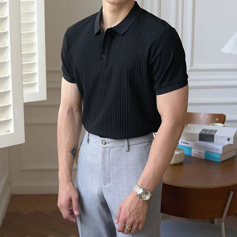 DAMY Essential Ribbed Polo