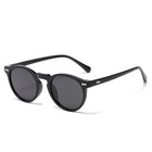 Vintage Round Polarized Sunglasses - DAMYINSIDE