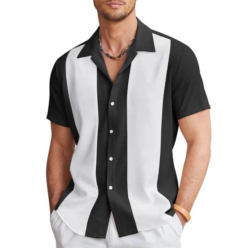 Damy Multi-Stripe Men's Shirt - DAMYINSIDE