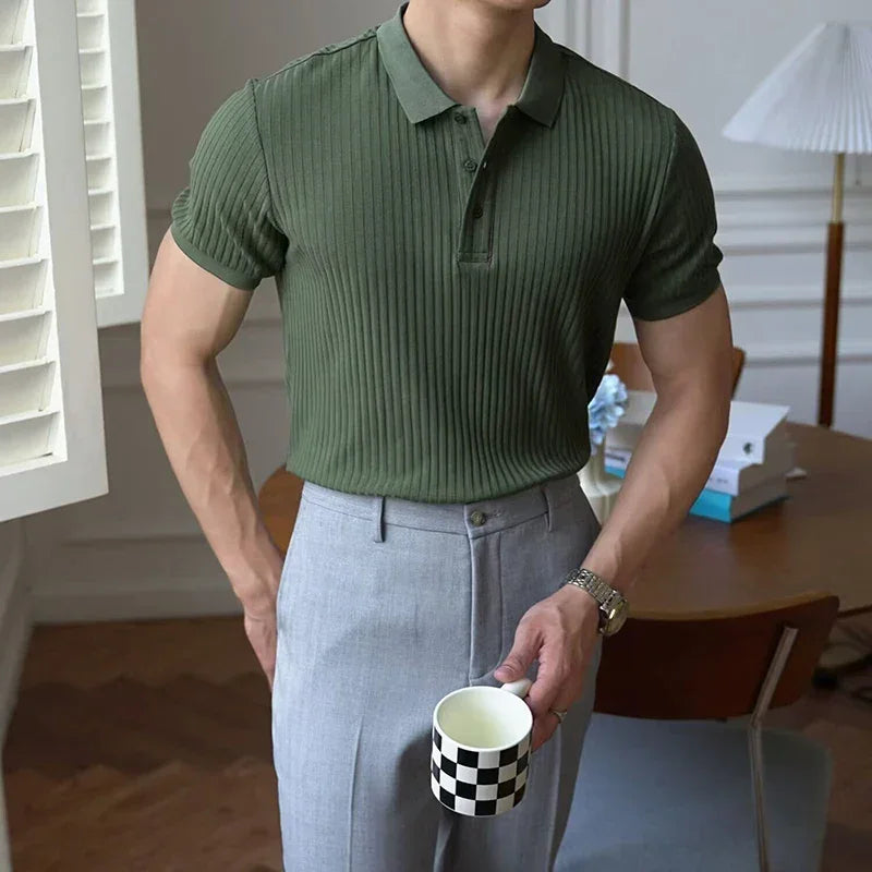 DAMY Essential Ribbed Polo